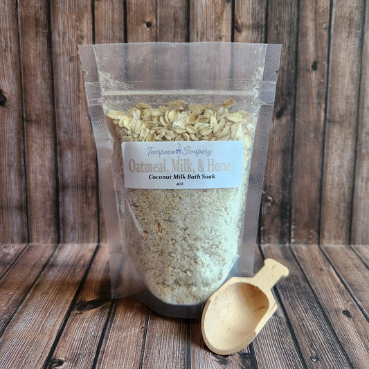 Oatmeal, Milk, & Honey Coconut Milk Bath Soak