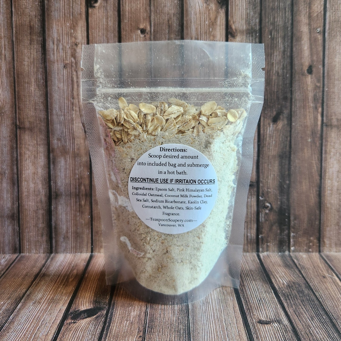 Oatmeal, Milk, & Honey Coconut Milk Bath Soak